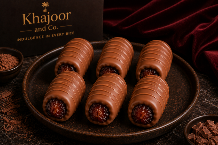 Milk Chocolate Dates — 200g Gift Box
