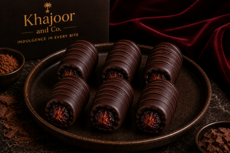 Dark Chocolate Dates — 200g Gift Box